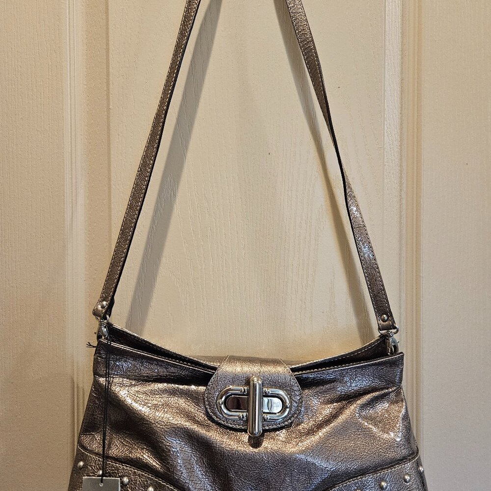 NEW Nuovedive Metallic Handbag